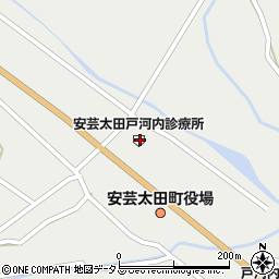 安芸太田戸河内診療所周辺の地図