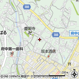 広島県府中市出口町340周辺の地図
