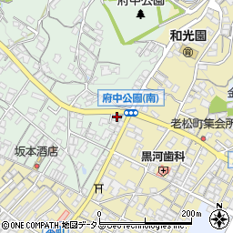 広島県府中市出口町8周辺の地図
