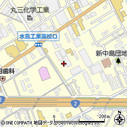 岡山県倉敷市中島1441周辺の地図