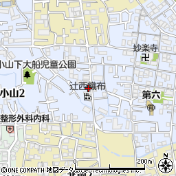 丹北小山会館周辺の地図
