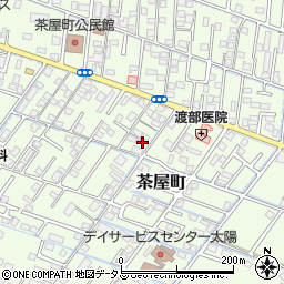 岡山県倉敷市茶屋町408-18周辺の地図