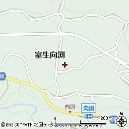 奈良県宇陀市室生向渕3458周辺の地図