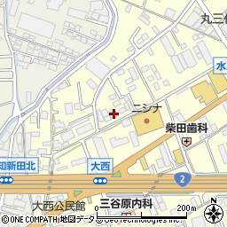 岡山県倉敷市中島1255周辺の地図