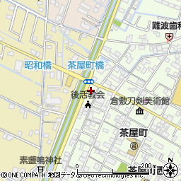 岡山県倉敷市茶屋町8周辺の地図