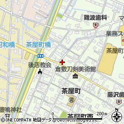岡山県倉敷市茶屋町181周辺の地図