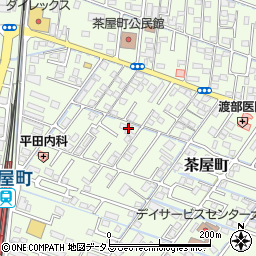 岡山県倉敷市茶屋町418-1周辺の地図