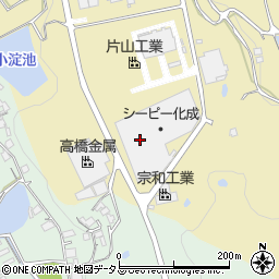 シーピー化成株式会社　木之子物流センター周辺の地図