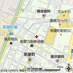 岡山県倉敷市茶屋町198-21周辺の地図