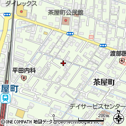 岡山県倉敷市茶屋町418-2周辺の地図
