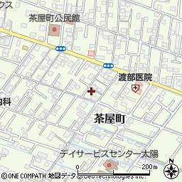 岡山県倉敷市茶屋町407周辺の地図