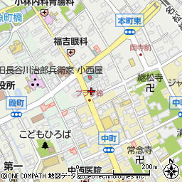 有限会社松田屋家具店周辺の地図