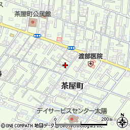 岡山県倉敷市茶屋町408-14周辺の地図