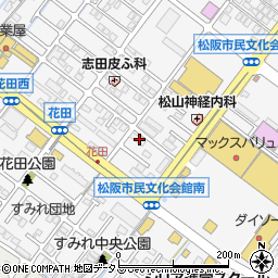 三重県松阪市川井町672-3周辺の地図