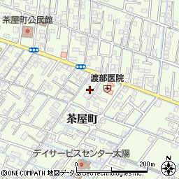 岡山県倉敷市茶屋町725-7周辺の地図