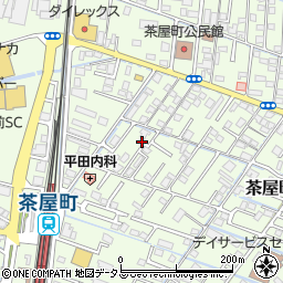 岡山県倉敷市茶屋町423周辺の地図