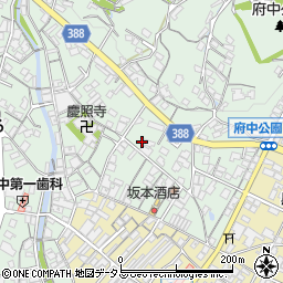 広島県府中市出口町291周辺の地図