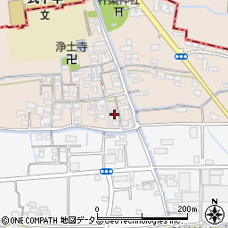 奈良県磯城郡三宅町屏風388周辺の地図