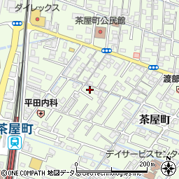 岡山県倉敷市茶屋町418周辺の地図