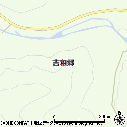 広島県山県郡安芸太田町吉和郷周辺の地図