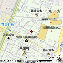 岡山県倉敷市茶屋町198-22周辺の地図