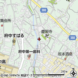 広島県府中市出口町1158周辺の地図