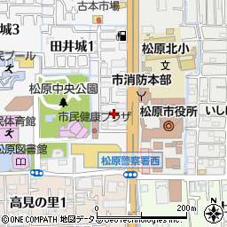 牧主都市開発株式会社　松原店周辺の地図