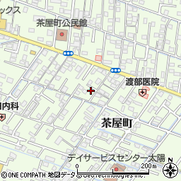 岡山県倉敷市茶屋町405-8周辺の地図