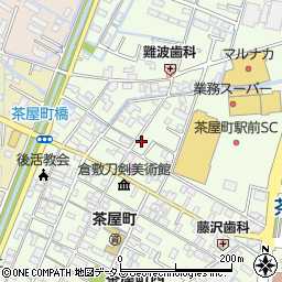 岡山県倉敷市茶屋町198-37周辺の地図