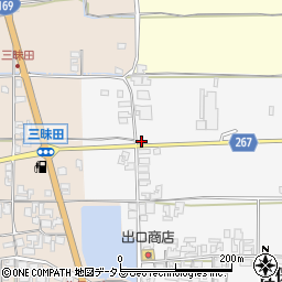 奈良県天理市佐保庄町21周辺の地図