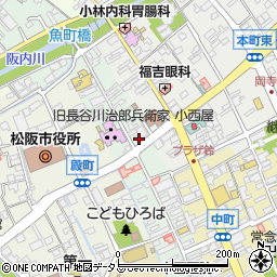 三重県松阪市魚町1657周辺の地図