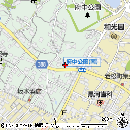 広島県府中市出口町21周辺の地図