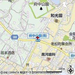 広島県府中市出口町25周辺の地図