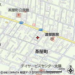 岡山県倉敷市茶屋町408-11周辺の地図