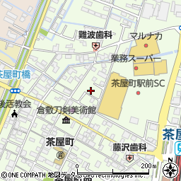 岡山県倉敷市茶屋町198周辺の地図