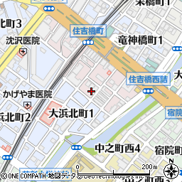 新関西企業警備株式会社周辺の地図