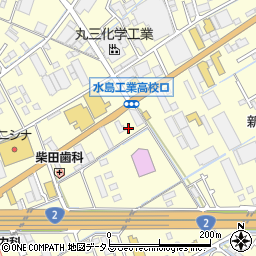岡山県倉敷市中島1385周辺の地図