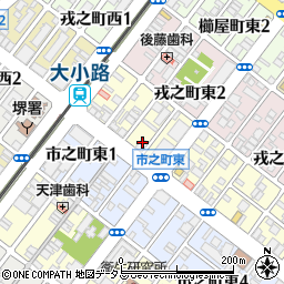株式会社上田ホールディングス周辺の地図