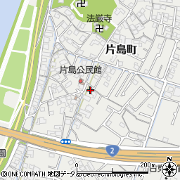 岡山県倉敷市片島町388-3周辺の地図