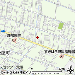 岡山県倉敷市茶屋町1468-13周辺の地図