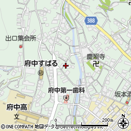 広島県府中市出口町878周辺の地図