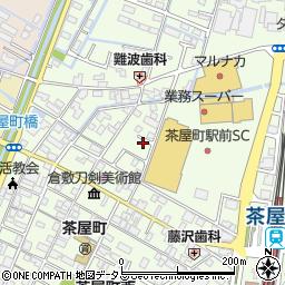 岡山県倉敷市茶屋町198-12周辺の地図