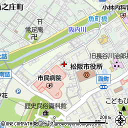 三重県松阪市殿町1585周辺の地図