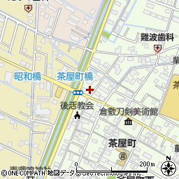 岡山県倉敷市茶屋町64周辺の地図