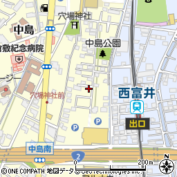 岡山県倉敷市中島2738周辺の地図