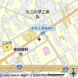 岡山県倉敷市中島1383周辺の地図