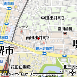 Ｃｏｌｌｅｃｔｉｏｎ堺東２周辺の地図