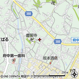 広島県府中市出口町342周辺の地図
