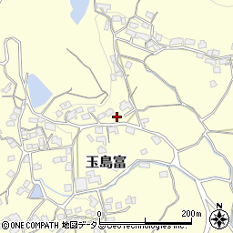 岡山県倉敷市玉島富599-1周辺の地図