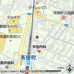 岡山県倉敷市茶屋町381周辺の地図